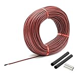 YUEFU φ3mm 12K 33Ω Kohlefaser-Heizdraht 200℃ Hochtemperatur-Ferninfrarot-Silikonkautschuk-Warmbodenheizungskabel