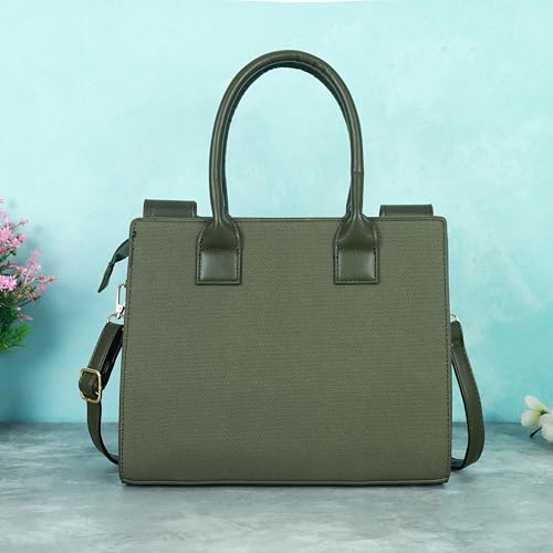 Image of NFI essentials Satchel Bags Ladies Purse Handbag Premium Women Shoulder Travel Bag for Work Gifts for Wife /Mother /Sister Stylish Office College Party Bag