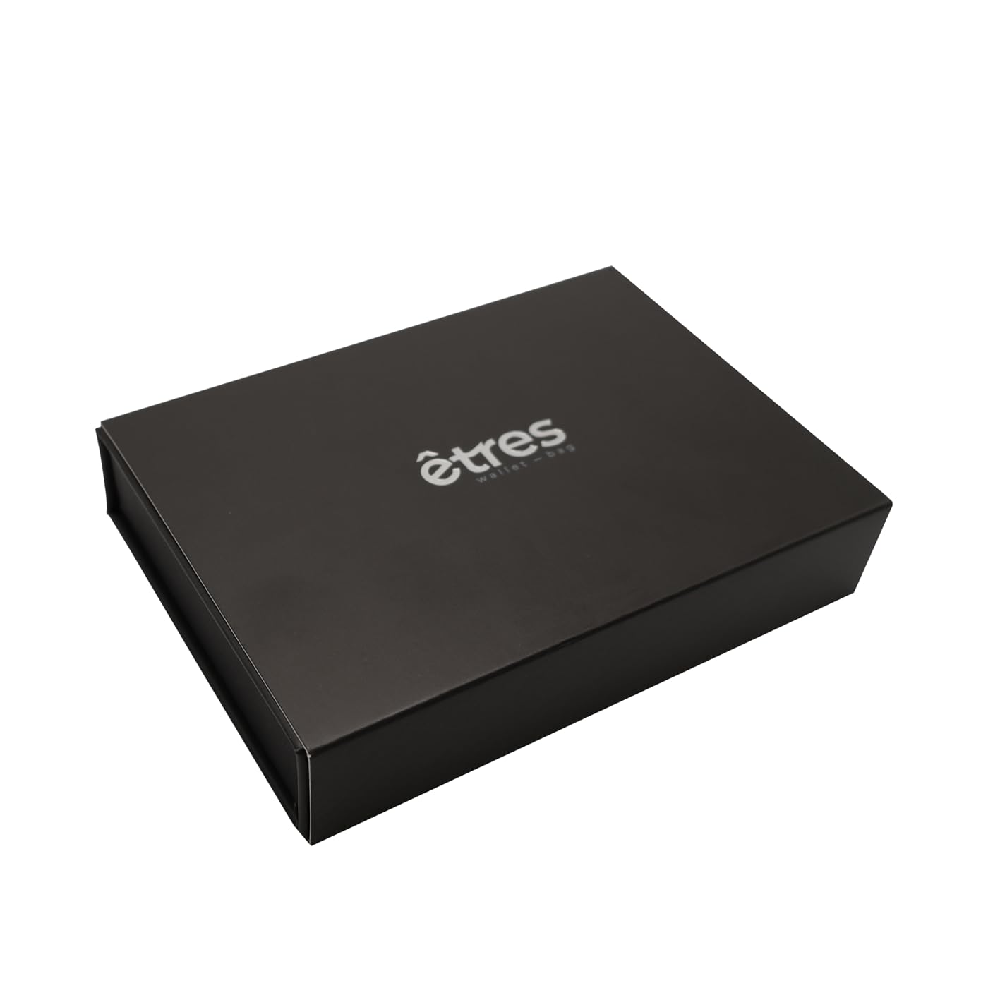 ETRES Portafoglio Magsafe Finder con Tracciamento GPS - Fino a 7 Carte + Tasca Banconote - Ricarica Wireless, Protezione RFID, Ultra Slim e Anello Magnetico Incluso - Solo per iPhone (GRIGIO)