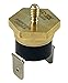 Replacement for American Volt Electric Radiator Fan Thermostat, 12 Month Warranty, Temperature Switch with Thread-In Brass Probe (1/8