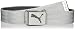 Puma Golf Cuadrado Web Belt, White/Periscope