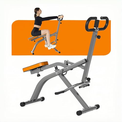 Image of Rowing Machine for Home, Magnetic Rower Machine with Quiet Resistance, Foldable Rower for Home Use, Burn Fat & Sculpt Muscles,Sliver