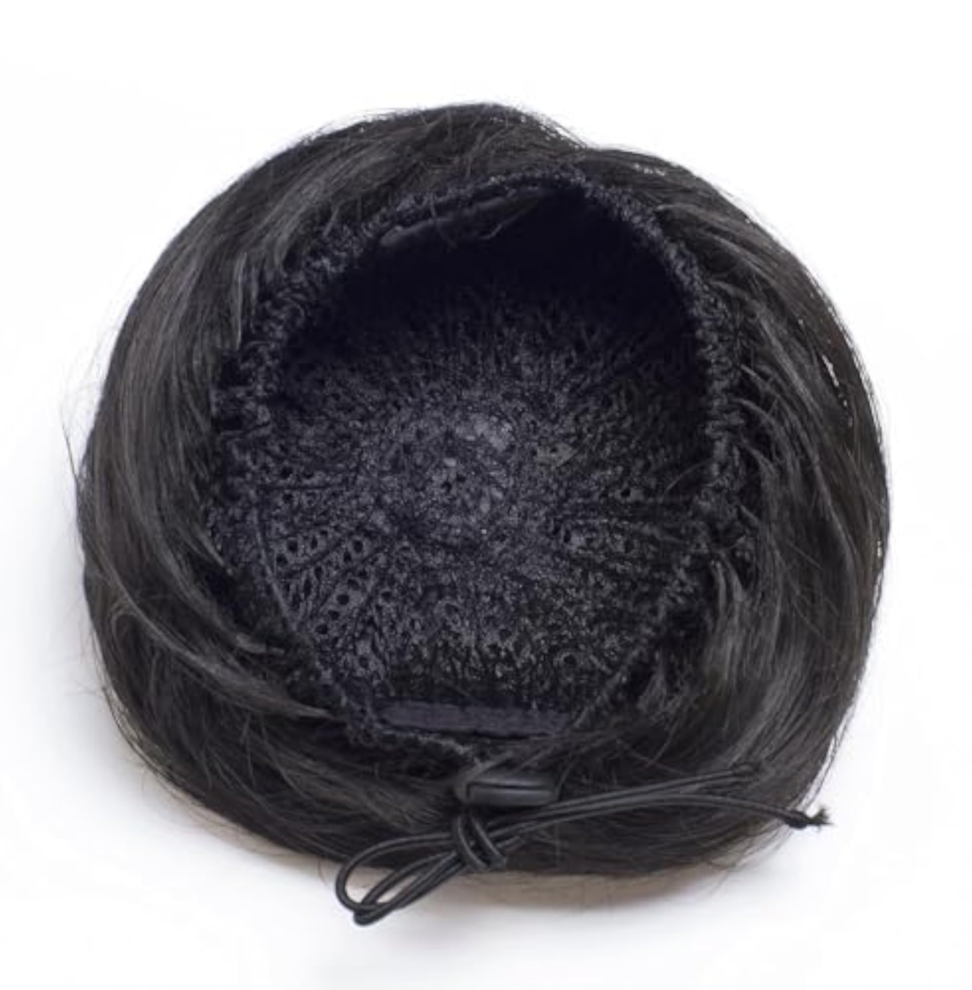 Brown Buns Extension Drawstring Updo Donut Chignon