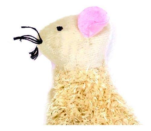 Brinquedo Para Gato Com Catnip Ratinho Peludo Para Felinos