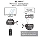 Inteset Wireless IR Repeater, Extender & Blaster Sends Infrared Using Long Range Radio Frequency (RF) for Cable & Satallite Boxes as Well as Most Other A/V Devices