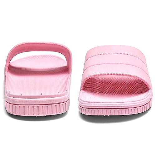 Image of clootess Shower Slide Shoes for Men and Women Home Sandal Bath Slipper Indoor House Pool College Dorm Non-Slip