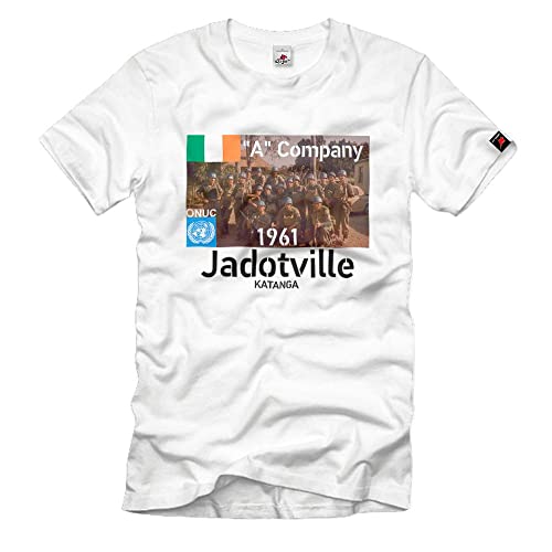 T-shirt Jadotville 1961 ample XXXXXL résolvant le manque d'espace pour grand gabarit