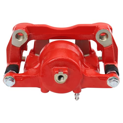Image of TRQ Performance Front and Rear Brake Caliper Set Coated Brackets Compatible with 2014-2018 Nissan Rogue
