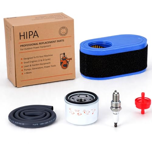Hipa 951-12260 TB30R Air Filter 951-12690 Oil Filter 937-05065 for Craftsman R1000 T1000 T1200 LT1500 RER1000 Cub Cade CC30H CC760ES CC30 CR30 Troy Bilt TB30 TB42 TBWC33XP Lawn Mower Rider