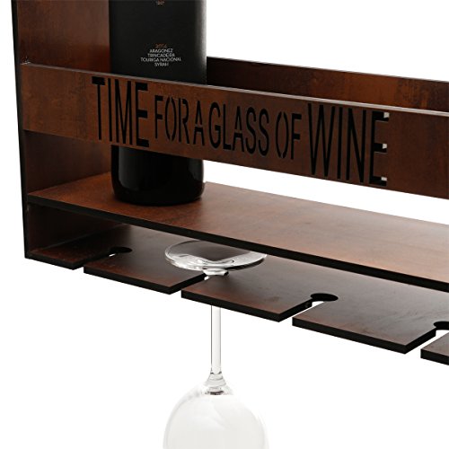 Adega de Parede Quartzo Rojemac Marrom Ferro