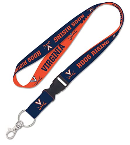 Virginia Cavaliers HOOS RISING Lanyard w/detachable buckle 1