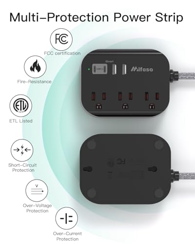 Image of mifaso Power Strip Charging Wall Charger (CLR-009)