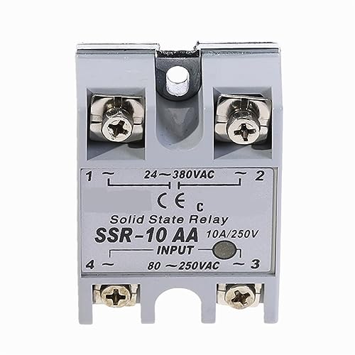 Relais à semi-conducteurs SSR-10AA 10A AC pour contrôle industriel