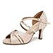 Uonpie Scarpe da Ballo Latino Donna con Strass Salsa Bachata Tango Performance...