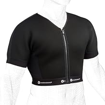 Thermoskin EXO Double Shoulder, General shoulder instability/weakness, Color Black Small