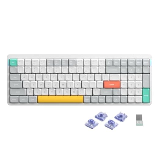 nuphy Air96 V2 Kabellose Mechanische Tastatur