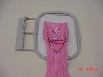 2 Sock Easy Embroidery Machine Hooping Aid / Hoops Set of 2 Adults and Kids