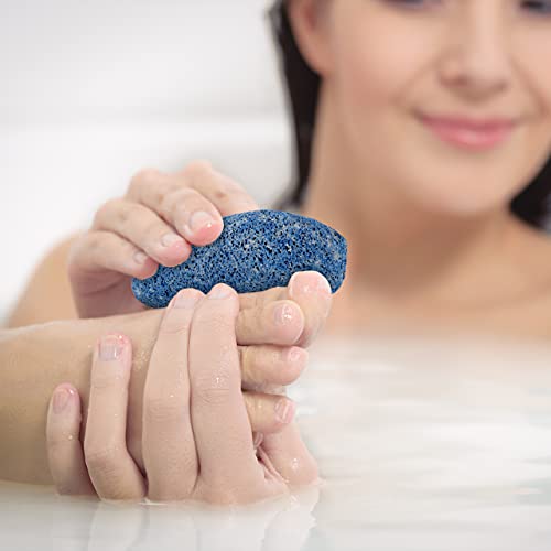 4 pezzi di pietra pomice Set con spago colorato in...