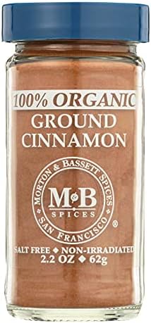 Morton & Basset Spices, Ground Cinnamon, 2.2 Ounce (Pack of 3)