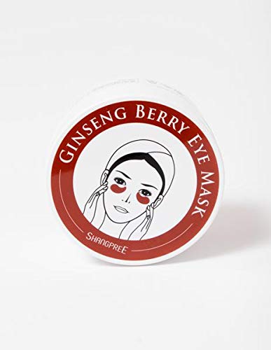 SHANGPREE Ginseng Berry Eye Mask (30pairs; 1.4g / wt. 0.05oz. x 60ea), Premium Korean Skincare