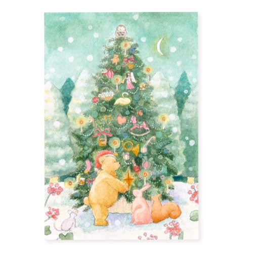 ͏o NX}XJ[h WORLD1 ART CREATORS Christmas card W100mm×H148mm WAPC-15