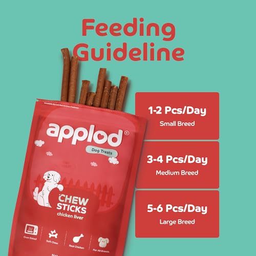 Image of Chicken Liver Chew Sticks for Puppies & Adult Dogs | Soft & Chewy Training Treats for All Breeds | Healthy Easy-to-Chew Dog Snacks | 70g
