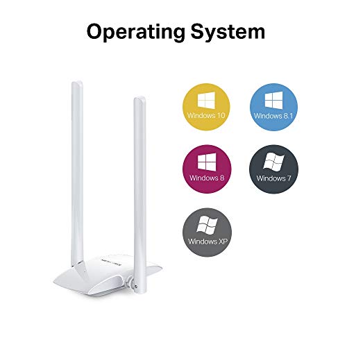 Redes, Personal Computer antena wifi Marca MERCUSYS (3)