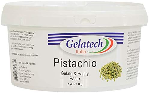 Pistachio Gelato and Pastry Paste - 1 tub - 6.6 lbs