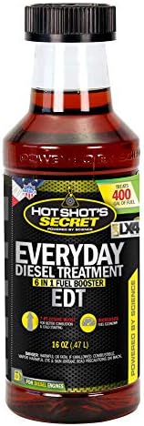 Hot Shot's Secret - HSSEDT16Z Everyday Diesel Treatment - EDT 16 oz Round - Treats up to 400 Gallons