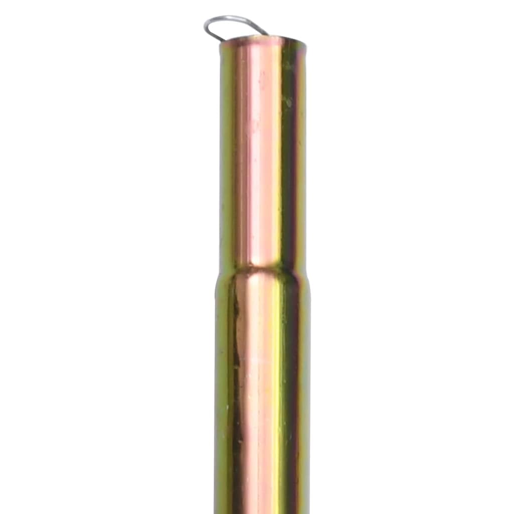 vidaXL 1/2x Poste de Toldo de Vela de Acero Galvanizado 200cm/250cm Carpa