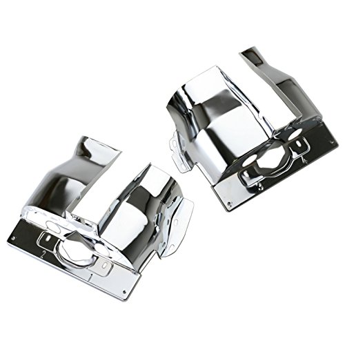 SINGLE PORT SHROUDS, CHROME, dune buggy vw baja bug