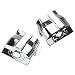 SINGLE PORT SHROUDS, CHROME, dune buggy vw baja bug