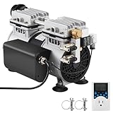 WRSTER-TECH Pond Aerator, 5.2 CFM for Outdoor Ponds and Lakes Up to 3 Acres, 3/4 HP Compressor with Timer, Aeration Pumps for Deep Water Oxygen Circulation