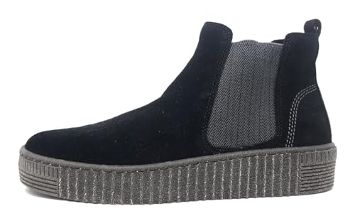 Gabor Damen Chelsea Boots, Frauen Stiefeletten,Wechselfußbett,Best...