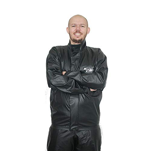 Kit Capa De Chuva Motoqueiro Masculina Protercapas + Sobre Bota Tamanho Gg