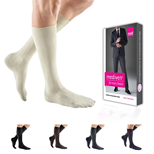 Mediven For Men Classic, 2030 Mmhg, Calf High, Closed Toe Tan, Ii, Standard #TOP6