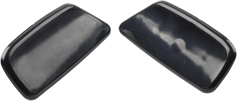 1 Pair Windshield Wiper Nozzles Headlight Washer Nozzle Cover Cap ABS Left & Right for Forester 2008.01-2013.03