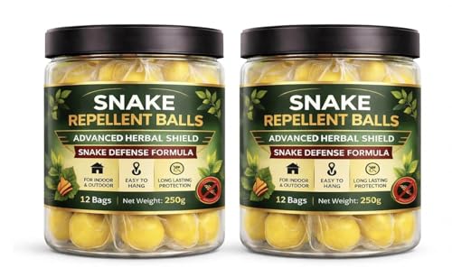 Image of Herbal Snake Repellent Balls for Indoor & Outdoor Use | Natural Long Lasting Snake Deterrent Sachets for Home, Garden, Farm & Warehouse | Easy-to-Use Pest Control Formula (2)