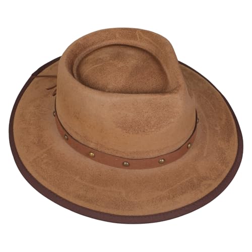 Chapeau fedora en laine pour homme et femme style vintage