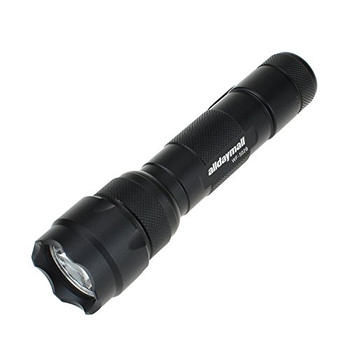 Alldaymall F-044 395-410nm UV Inspection Led Cat-Dog-Pet Urine Blacklight Flashlight Torch