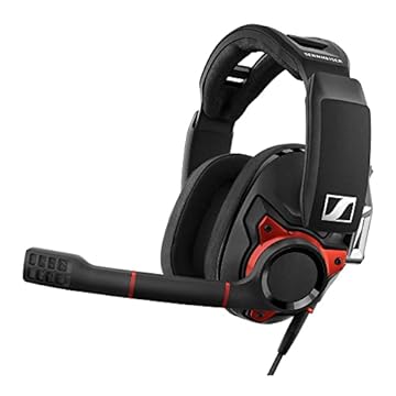 Sennheiser GSP 600 Fone de ouvido para jogos acústico fechado com fio. microfone com cancelamento de ruádo. faixa ajustável com pressão de contato personalizável. controle de volume