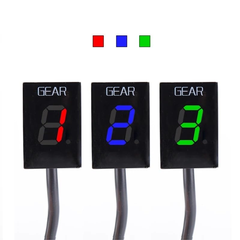 確認用画像 バイク用ギアディスプレイ カワサキ ニンジャ 400 2018 用 オートバイ