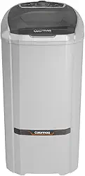 Colormaq Máquina de Lavar Roupa Semiautomática Tanquinho 15 KG LCS 15 Prata 220V