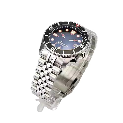 Image of WAMD Solid Stainless Steel Curved Jubilee-Style Watch Straps