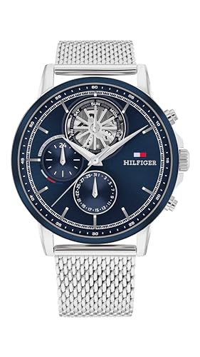 Tommy Hilfiger Reloj de vestir para hombre, reloj de pulsera mult...