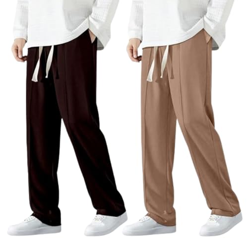 Image of GRECIILOOKS Men's Lycra Cargo Track Pants - Loose Fit Joggers for Men | Korean Style Travel & Lounge Wear with Pockets (Available in Plus Size)