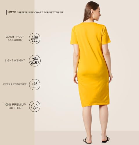 Image of SLEEPY NUTS Women's Pencil Knee Length Dress