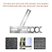 Ipetboom Adjustable Stainless Steel Tile Drilling Locator Borehole Opener Tool for Marble and Ceramic Tile Positioning with Flexible Universal Hole Punching Aid