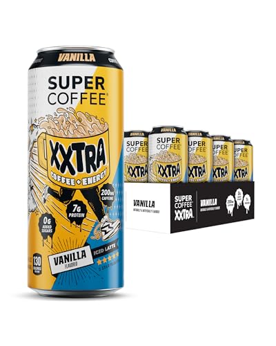 Super Coffee XXTRA Keto Protein Coffee Vanilla 15oz (12 pack)