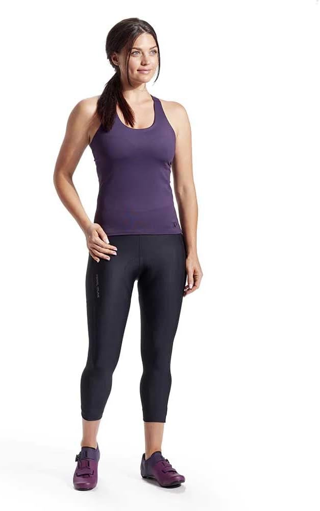 PEARL IZUMI Women's Sugar 21" Cropped Cycling Tights, Wide Waistband & Two Side Cargo Pockets, Reflective Fabric - Image 5